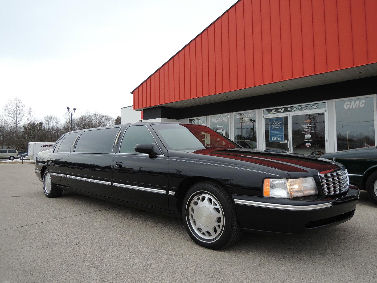1998 Cadillac Deville Limousine Built By Federal Coach