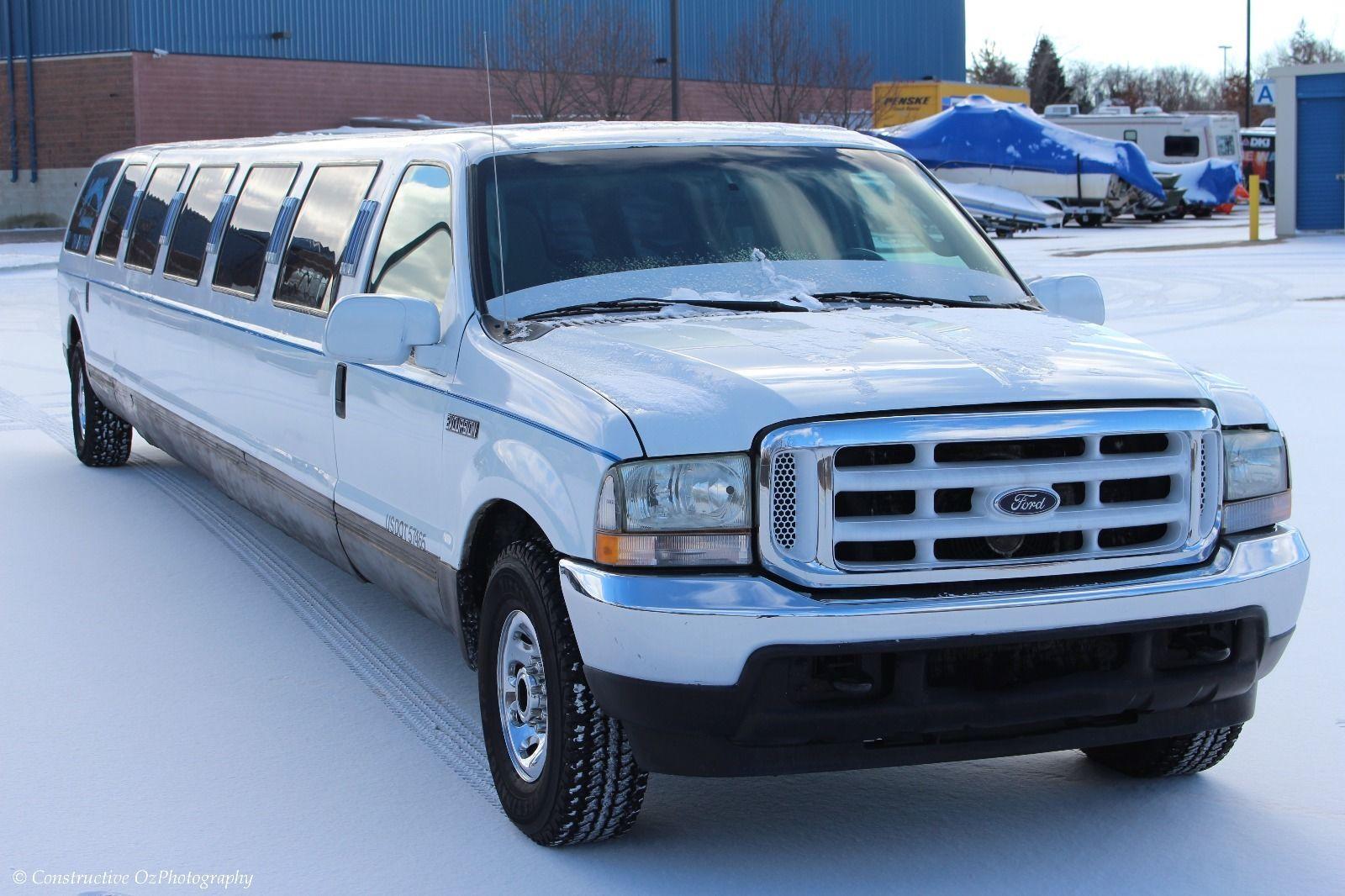 2003 Ford Excursion stretch limousine for sale