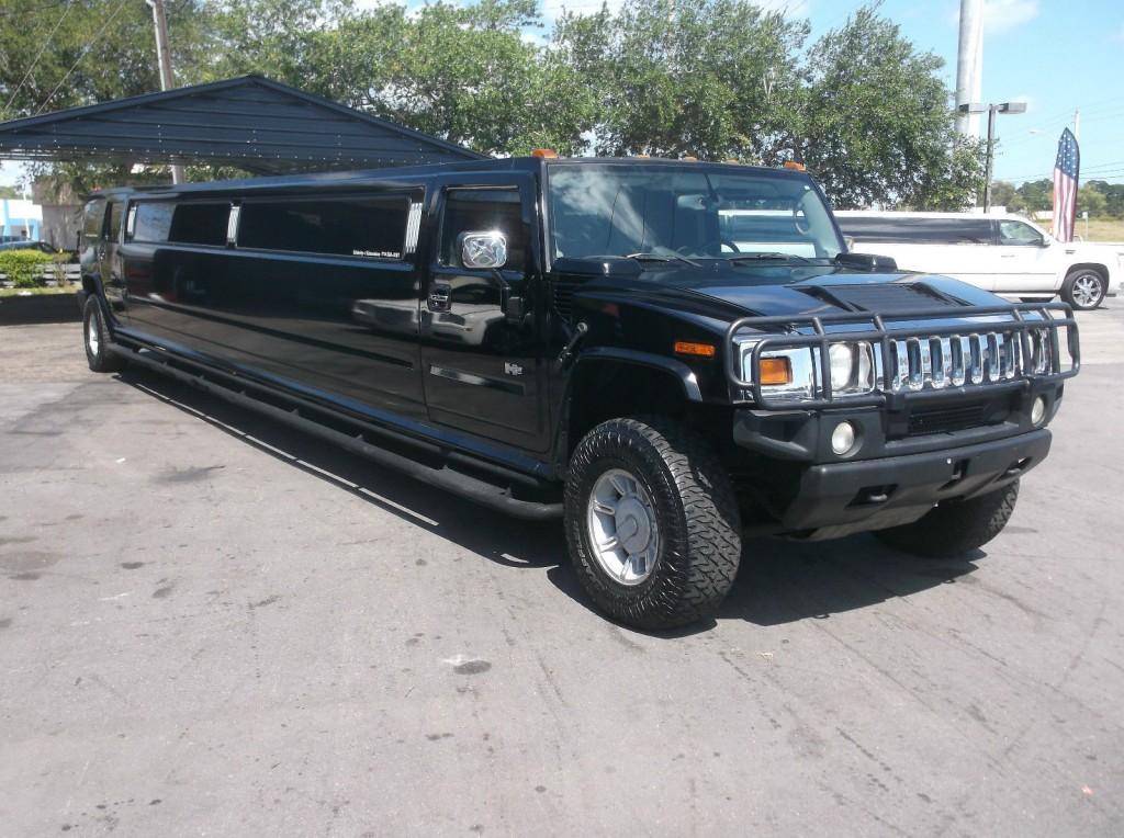 2003 Hummer H2 Limousine Strecthed BY Pinnicale 240″ 22 Passenger
