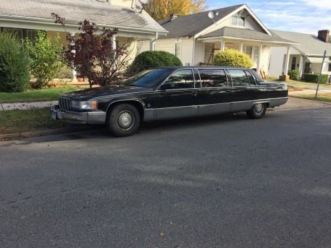 1996 Cadillac Fleetwood brougham limousine for sale