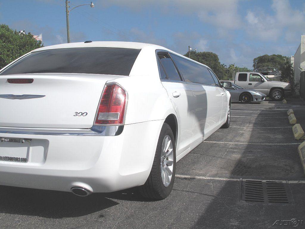 2011 Chrysler 300 Limousine White
