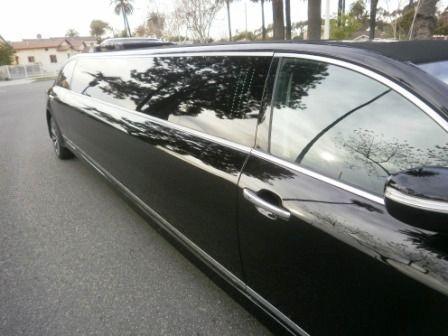 2012 Black 140 inch Hyundai Genesis R spec Limo