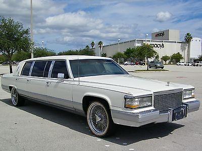 1990 Cadillac Brougham 9 pass Limousine for sale