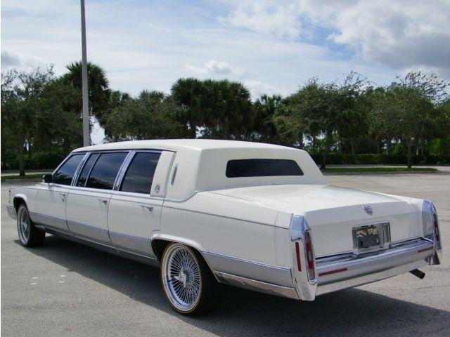 1990 Cadillac Brougham 9 pass Limousine