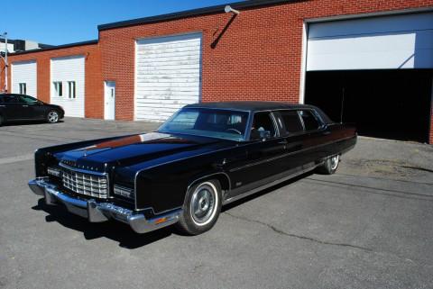 1973 Lincoln Continental Limousine by Moloney for sale