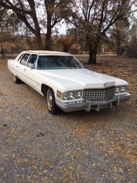 classic 1974 Cadillac Fleetwood limousine for sale
