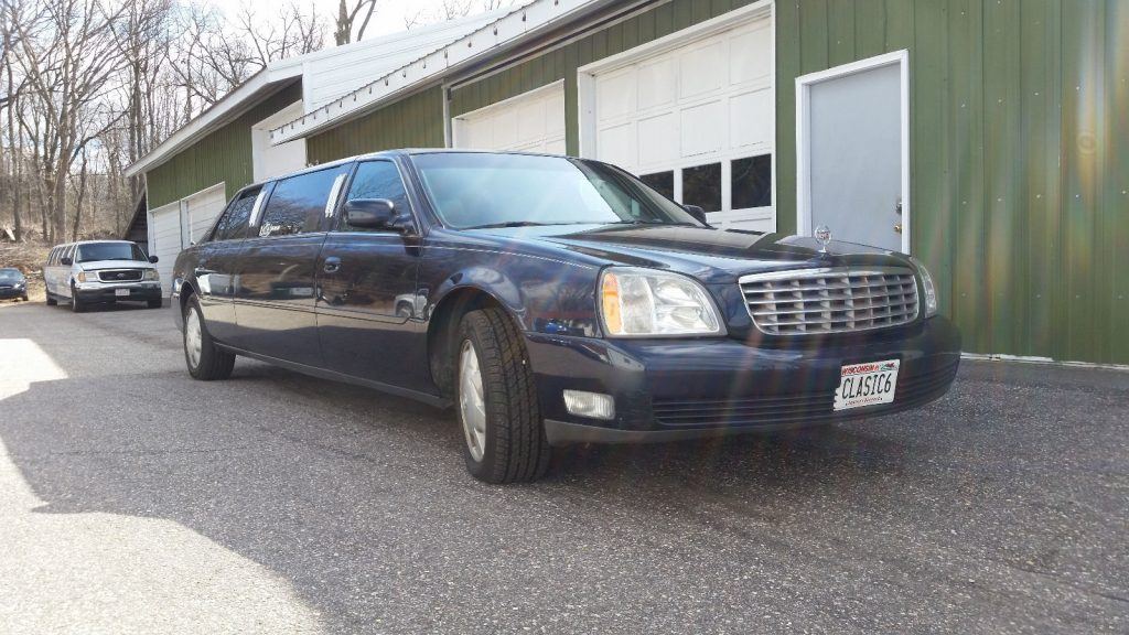 expertly maintained 2003 Cadillac Deville Limousine