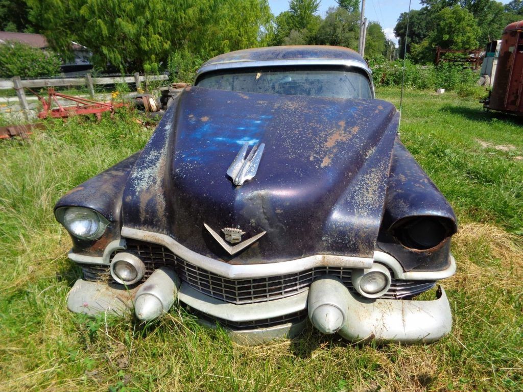 needs restoring 1954 Cadillac limousine