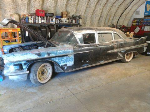 no rust 1958 Cadillac Fleetwood limousine for sale