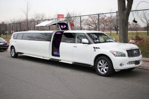 one of a kind 2012 Infiniti QX56 limousine for sale