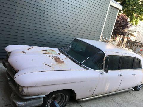 warehouse find 1959 Cadillac Fleetwood limousine for sale