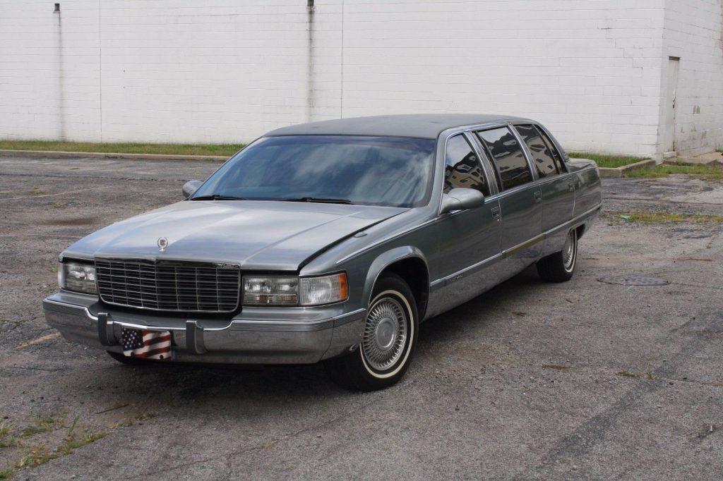 no issues 1995 Cadillac Brougham STRETCH limousine