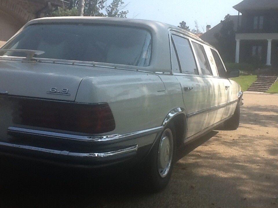 one of a kind 1979 Mercedes Benz S Class 6.9 limousine