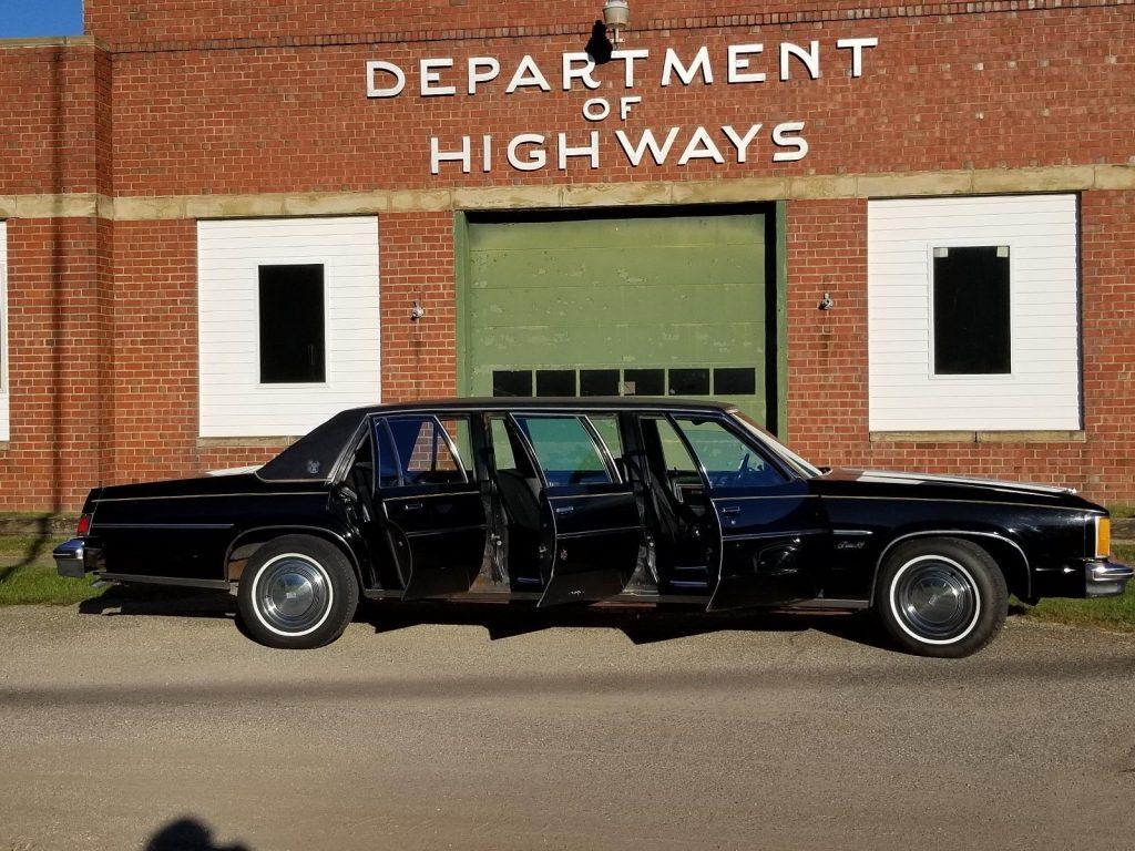 rare 1979 Oldsmobile Eighty Eight Armbruster Stageway LIMOUSINE