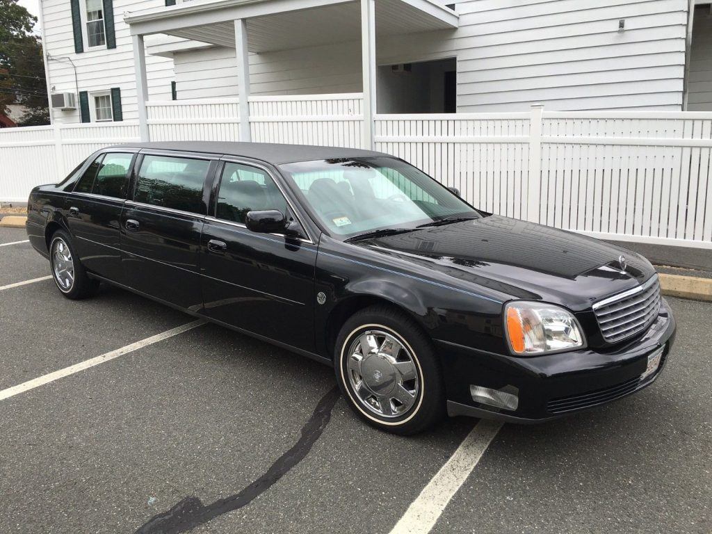 well maintained 2001 Cadillac DeVille Superior Limousine