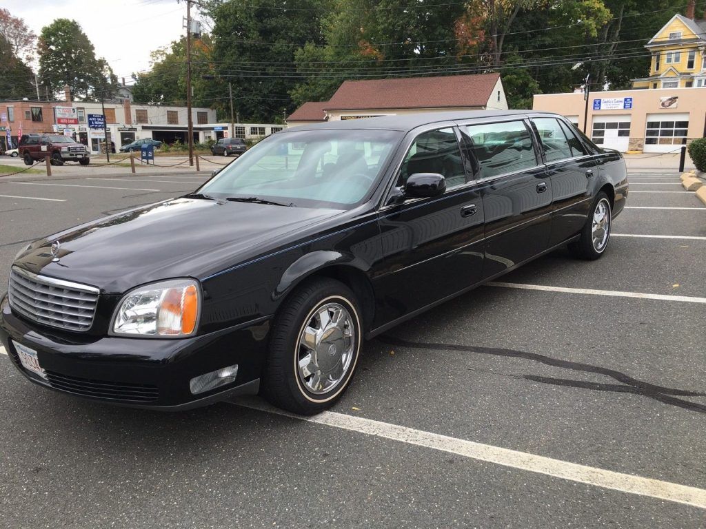 well maintained 2001 Cadillac DeVille Superior Limousine