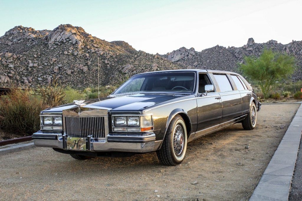 all original 1985 Cadillac Seville Custom limousine