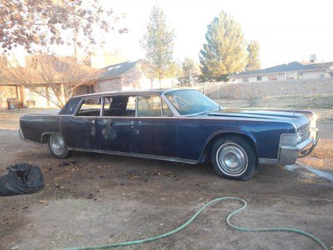 barn find 1965 Lincoln Continental Lehmann Peterson limousine for sale