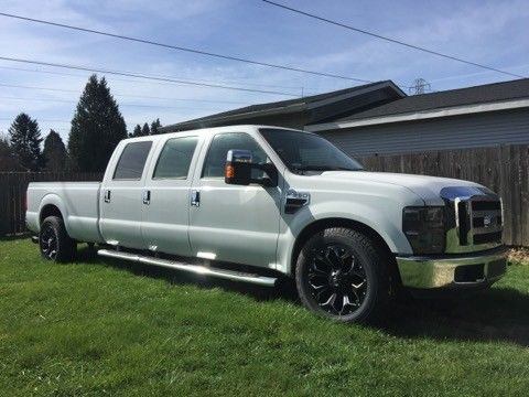 Crew cab 2008 Ford F 350 XL limousine for sale