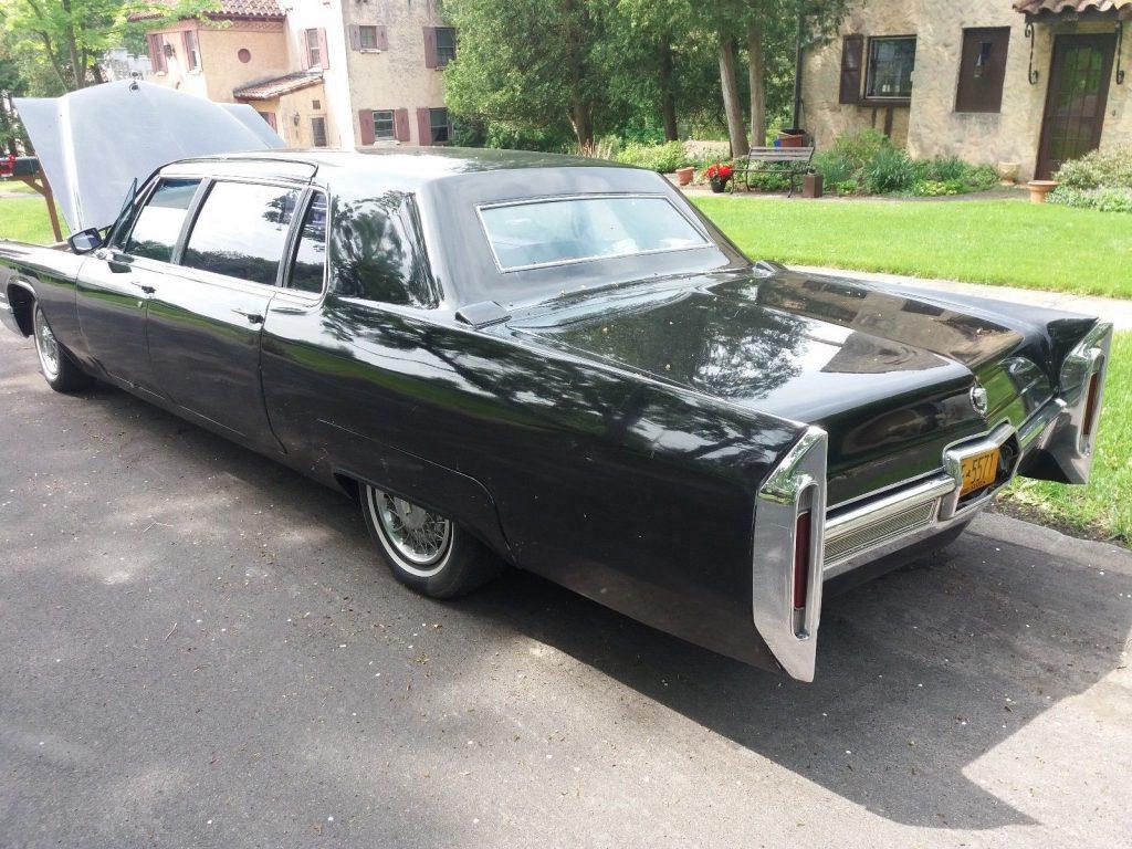 new fluids 1966 Cadillac Fleetwood limousine