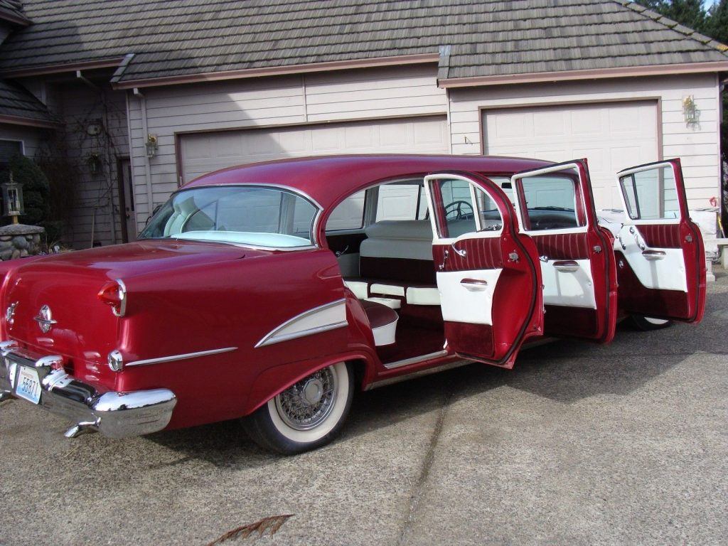 unique 1955 Oldsmobile Eighty Eight limousine