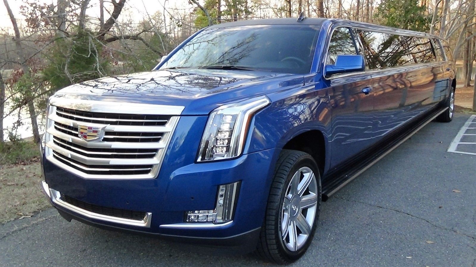 loaded 2016 GMC Yukon limousine for sale