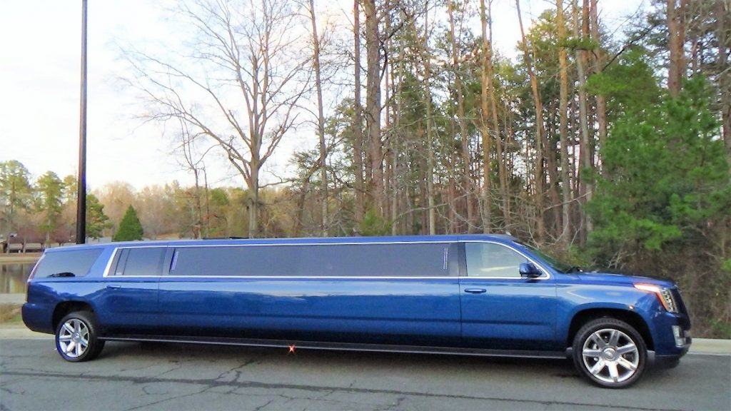 loaded 2016 GMC Yukon limousine