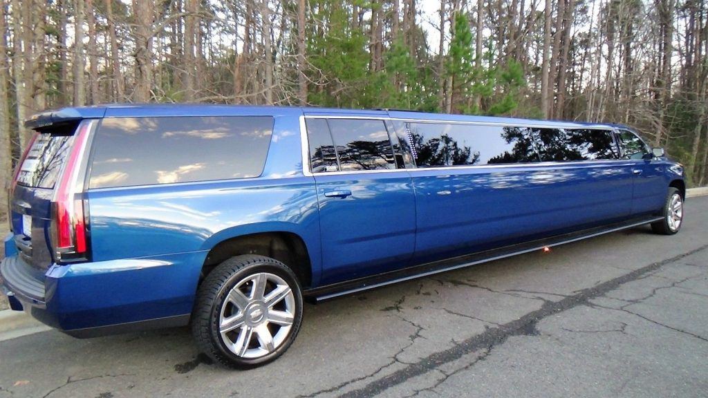 loaded 2016 GMC Yukon limousine