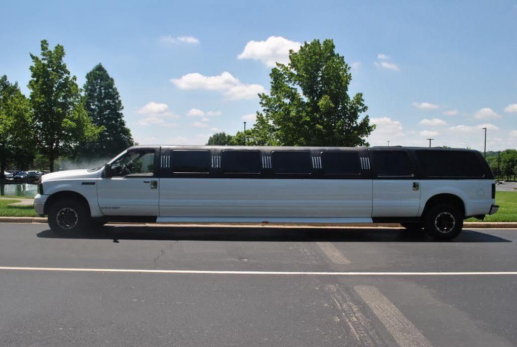 custom 2005 Ford Excursion limousine