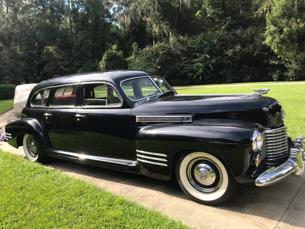 rare vintage 1941 Cadillac Series 67 limousine