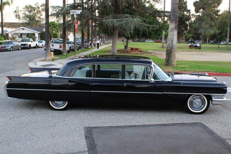 Extremely high optioned 1964 Cadillac Fleetwood limousine