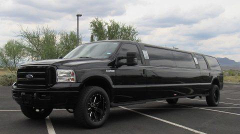 lifted 2003 Ford Excursion Stretch Limousine for sale