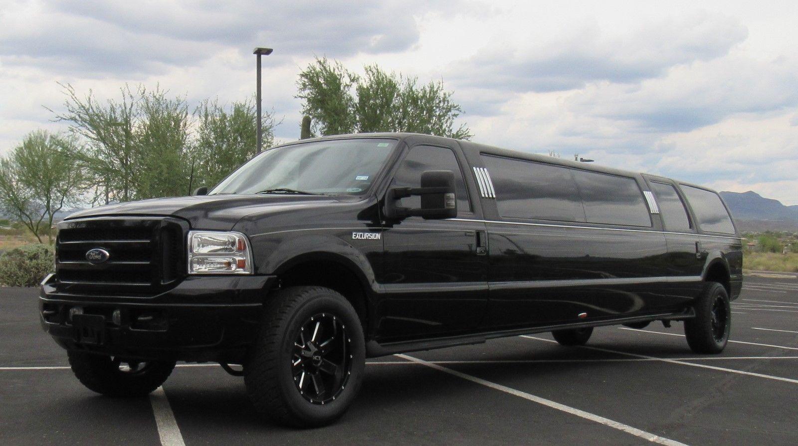ford excursion limo lifted