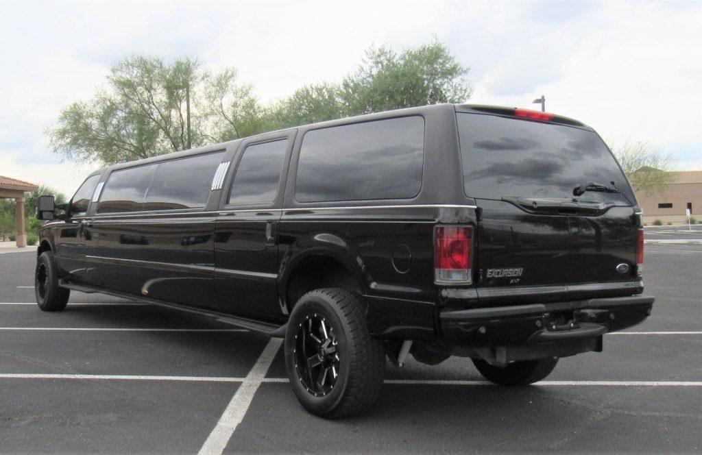 lifted 2003 Ford Excursion Stretch Limousine