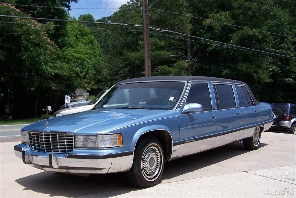 strong engined 1995 Cadillac Fleetwood limousine