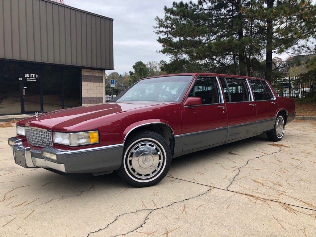 recently serviced 1990 Cadillac Deville Eureka V limousine