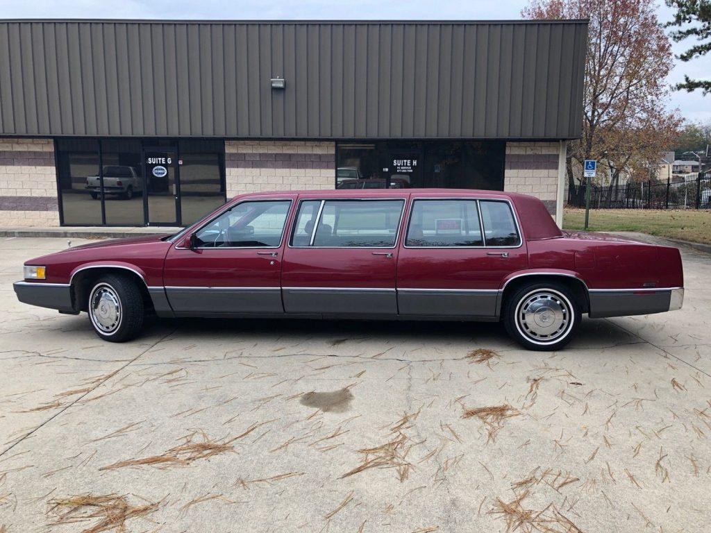 recently serviced 1990 Cadillac Deville Eureka V limousine