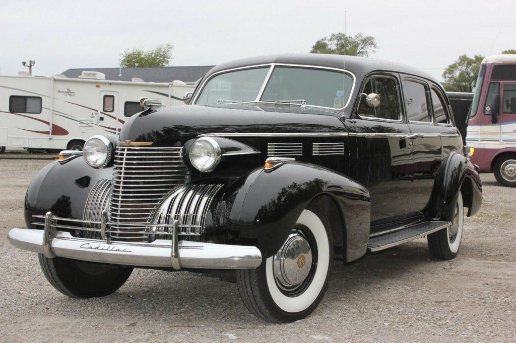 very rare 1940 Cadillac Fleetwood Series 72 limousine