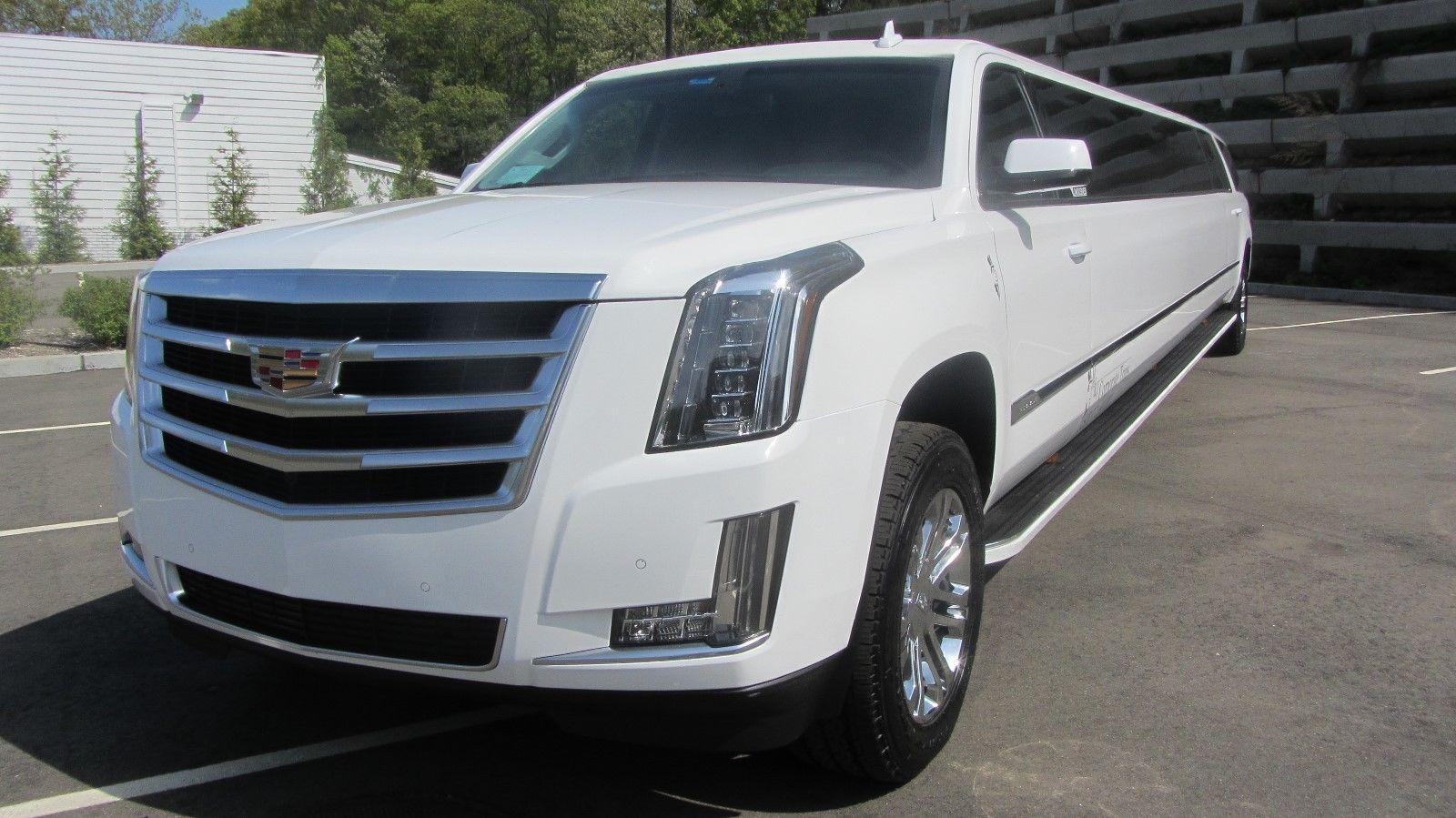 well maintained 2015 Cadillac Escalade custom limousine for sale