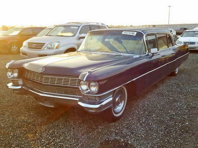 solid 1964 Cadillac Fleetwood limousine