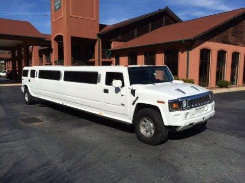 new Paint and vinyl top 2005 Hummer H2 Limousine for sale