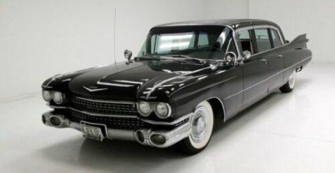 needs work 1959 Cadillac Fleetwood limousine for sale