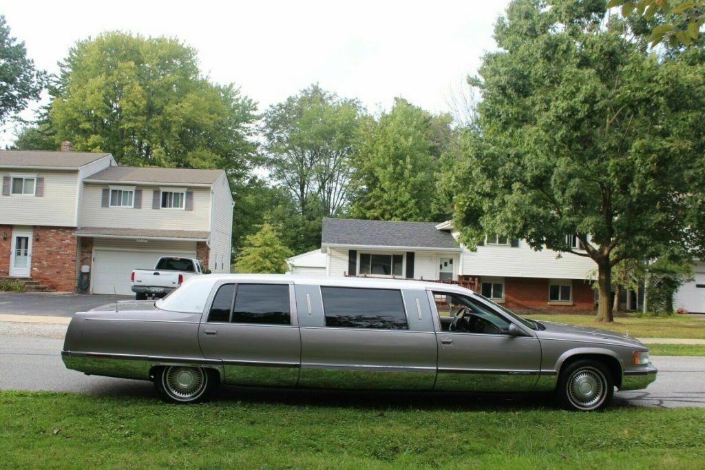 clean 1996 Cadillac Fleetwood Limousine
