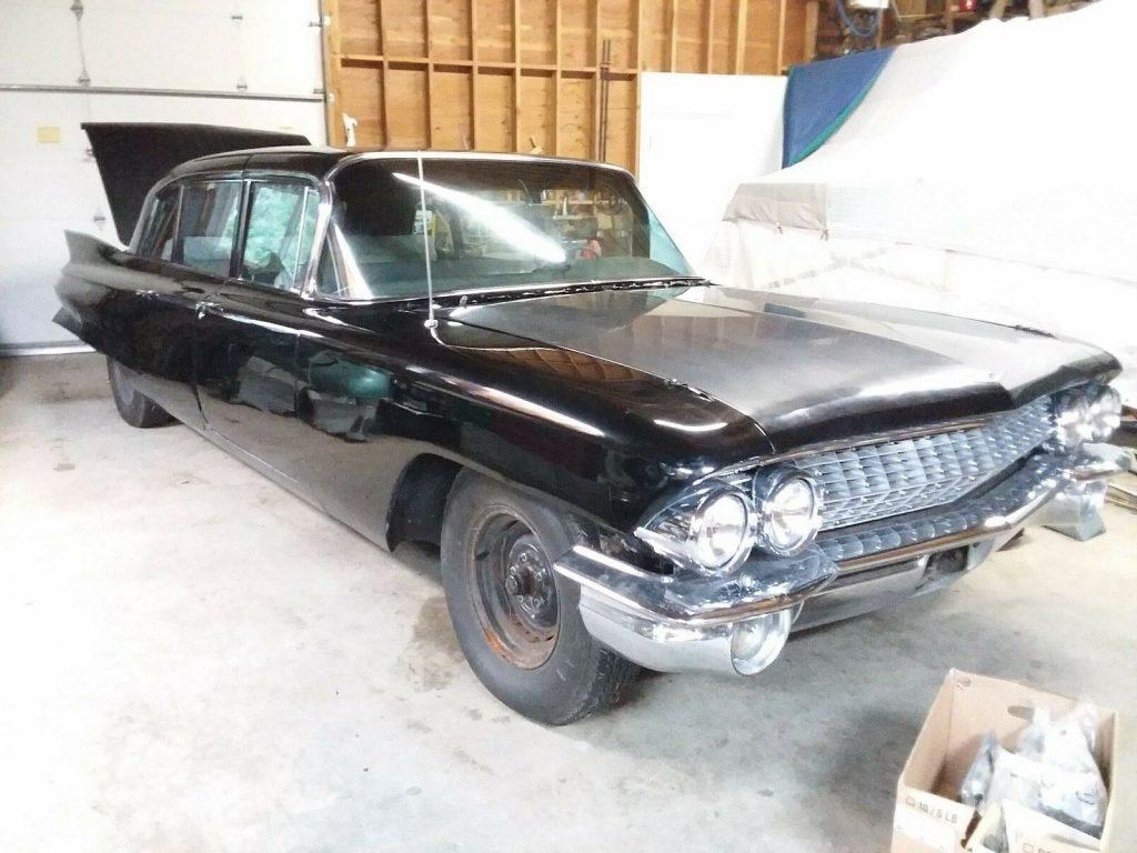project 1961 Cadillac Fleetwood limousine