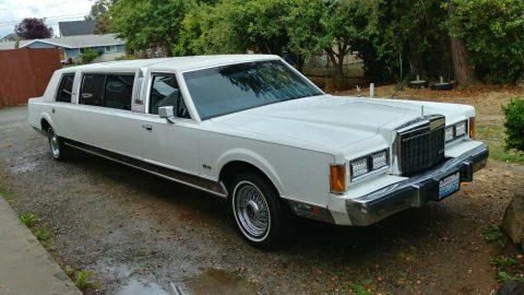 garaged 1989 Lincoln Town Car Limousine for sale