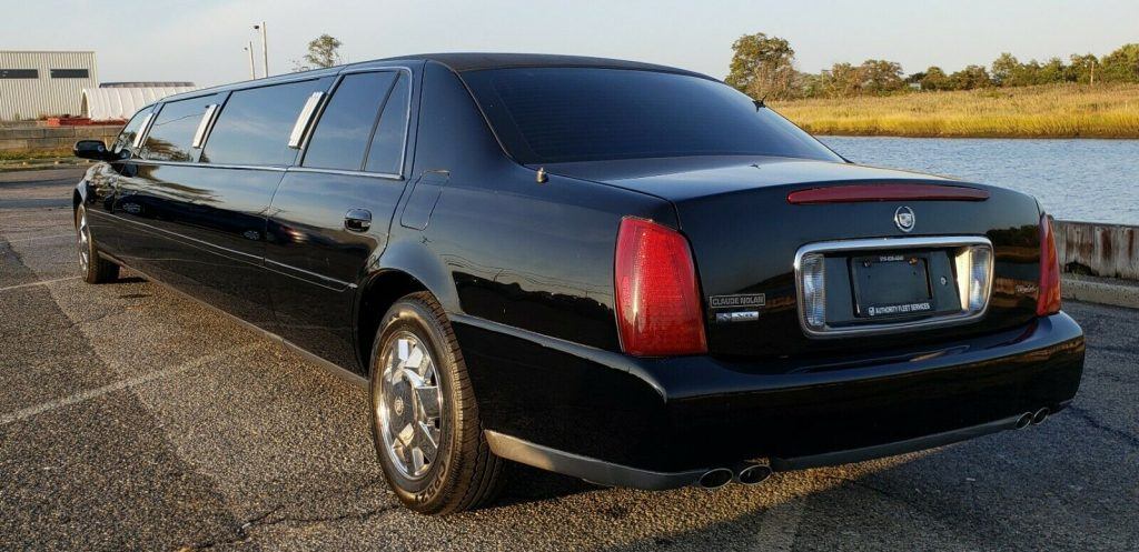 well maintained 2004 Cadillac DeVille limousine