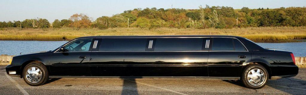 well maintained 2004 Cadillac DeVille limousine