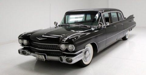 needs TLC 1959 Cadillac Fleetwood limousine for sale