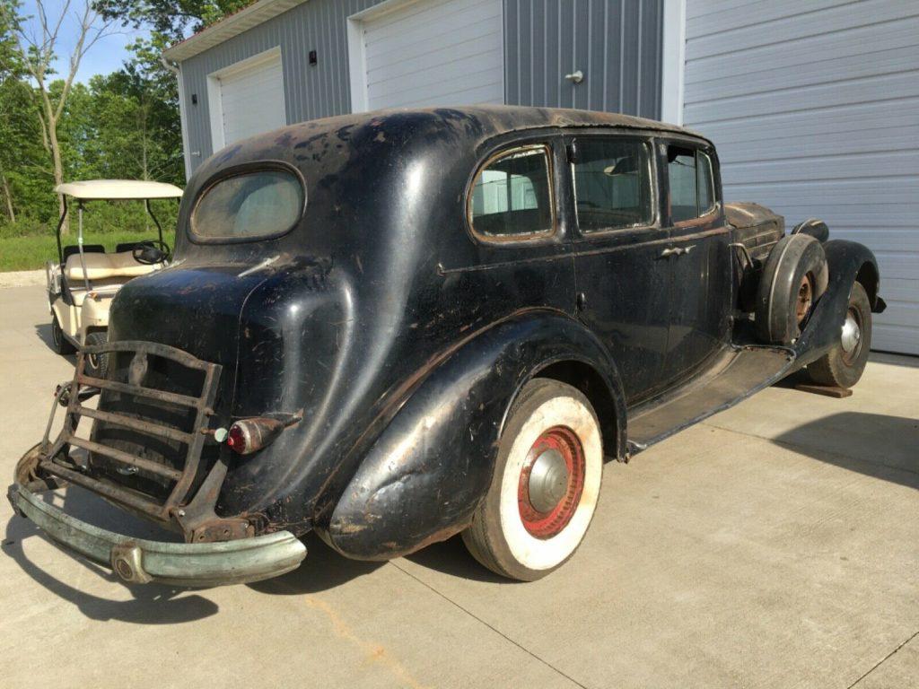 barn Find 1937 Packard V12 Touring Limousine