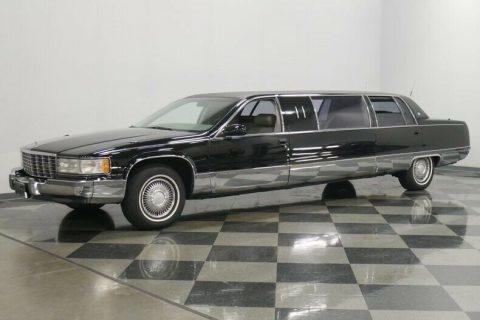 low miles 1995 Cadillac Fleetwood Limousine for sale